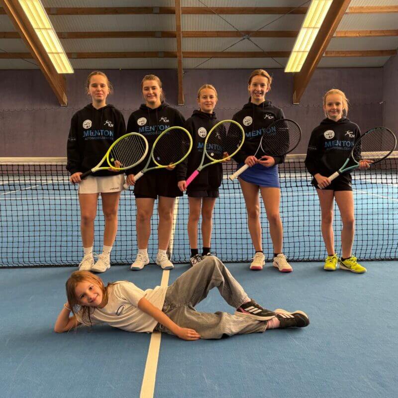 U15 Juniorinnen nach Ihrem Sieg vs. TC Linsenhofen