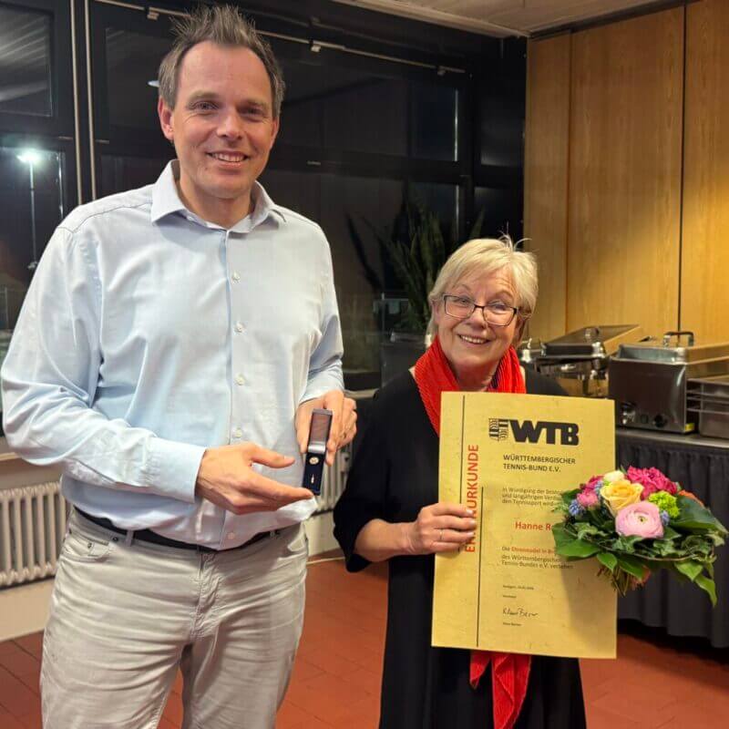 Verabschiedung Hanne Rehm nach 32 Jahren als Schriftführerin im Vorstand