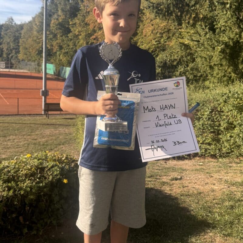 Mats Hayn 1. Platz U9