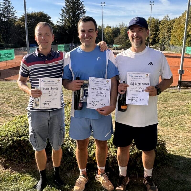 Mirco, Sylvain, Ralf Herren 40