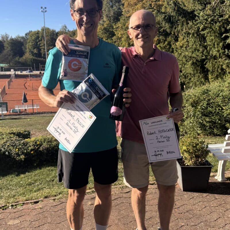 Robert Pesce 1.Platz Rober Hofacker 2.Platz