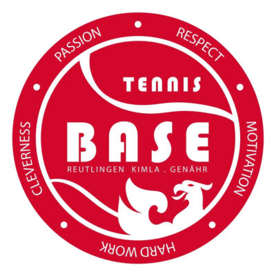 Tennis Base Reutlingen Logo rot weiß